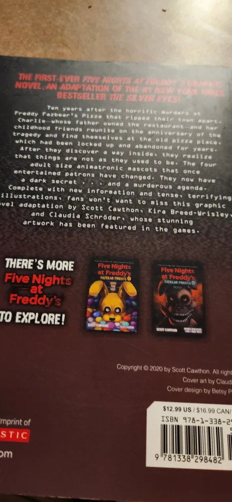 Five Nights at Freddy's: The Silver Eyes Graphic Novel thumbnail