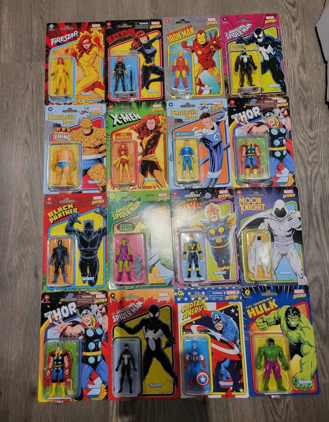 Marvel Legends Retro Collection Action Figures Lot image indicator(2)