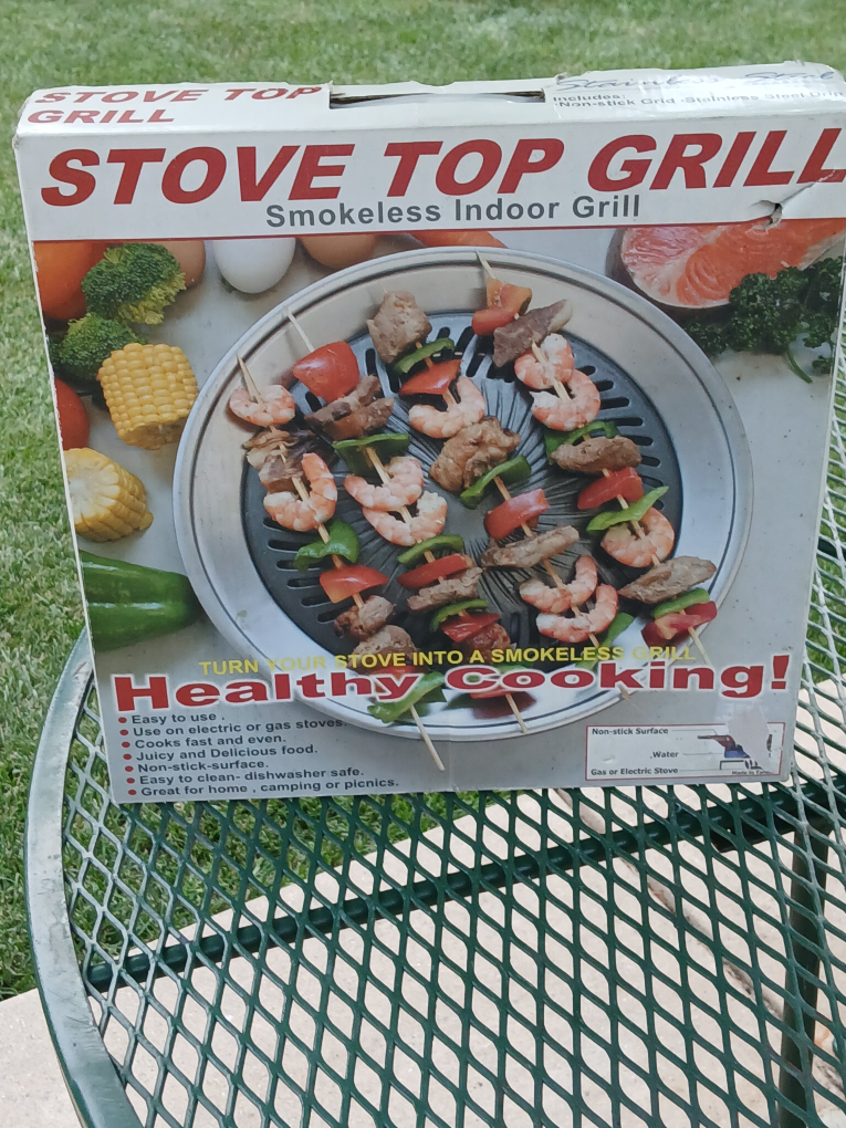 Stove Top Grill - Smokeless Indoor Grill