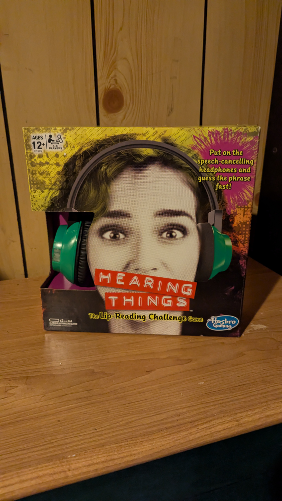 Hearing Things: Lip-Reading Challenge Party Game