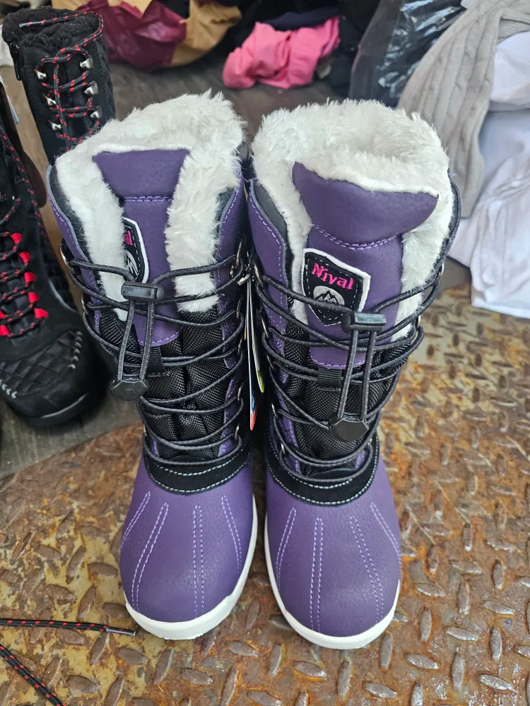 Nival EZ-ON Purple Winter Boots image indicator(2)