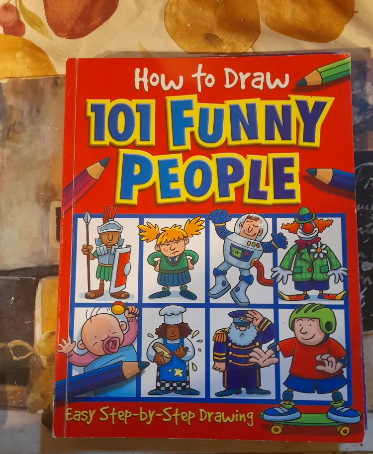 How to Draw 101 Funny People Book thumbnail