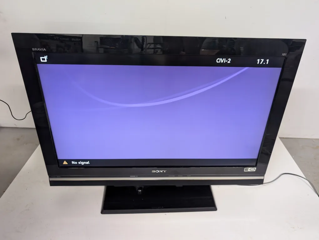 Sony Bravia XBR LCD digital color TV thumbnail