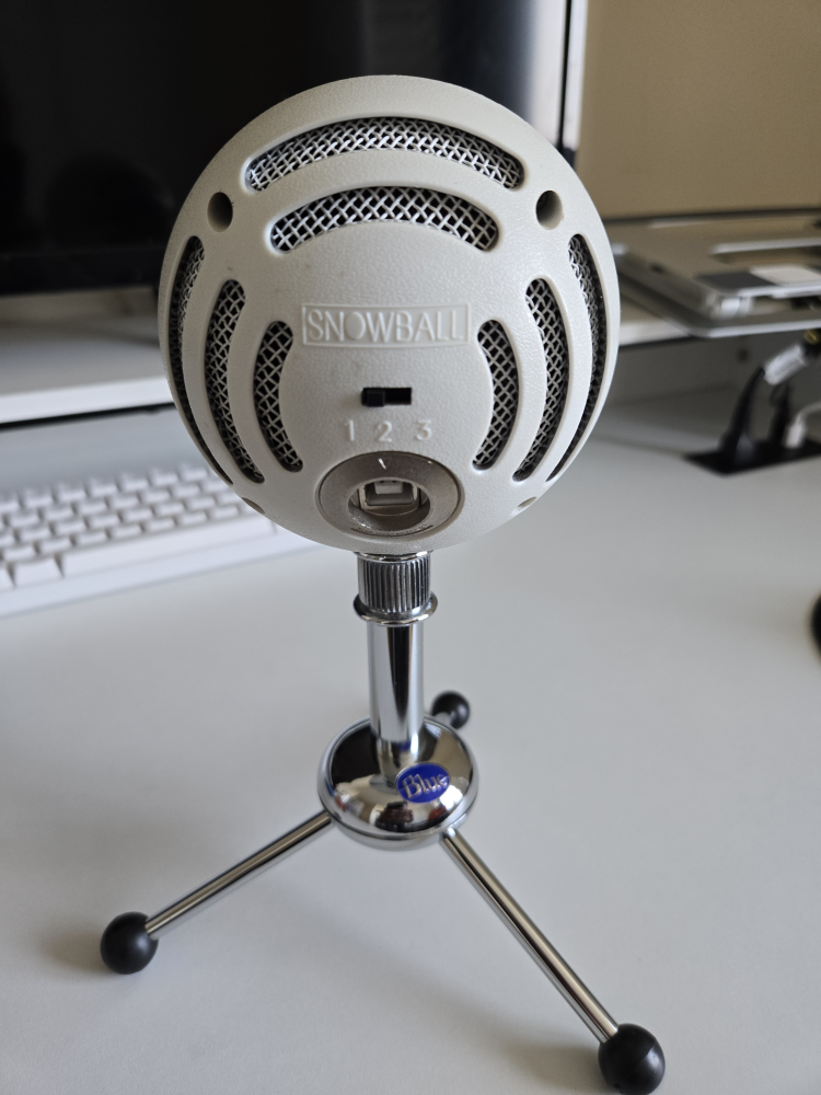 Blue Snowball USB Microphone - White - photo 2