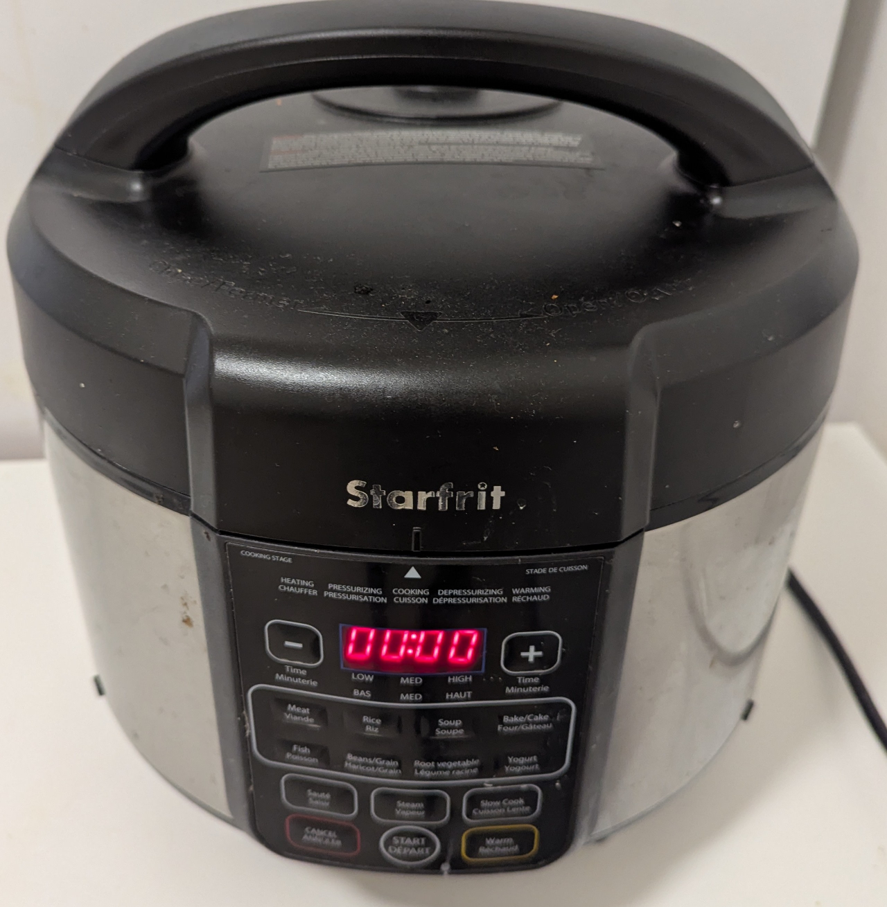 Starfrit Electric Pressure Cooker 8.5L