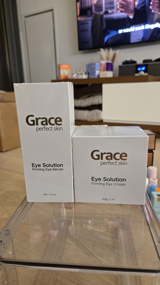 Grace Perfect Skin – Luxury Eye Solution Set Serum & Cream