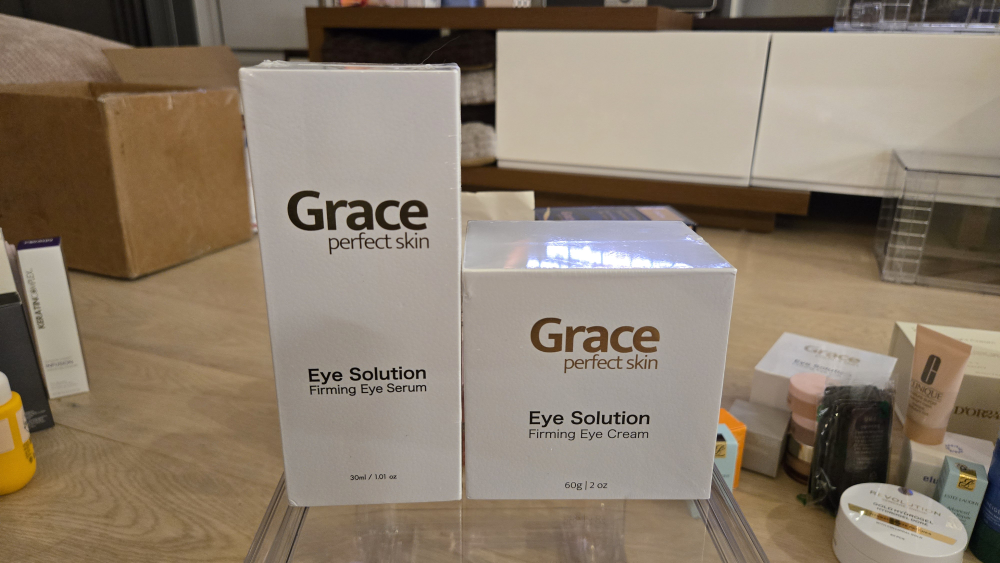 Grace Perfect Skin – Luxury Eye Solution Set Serum & Cream - photo 2