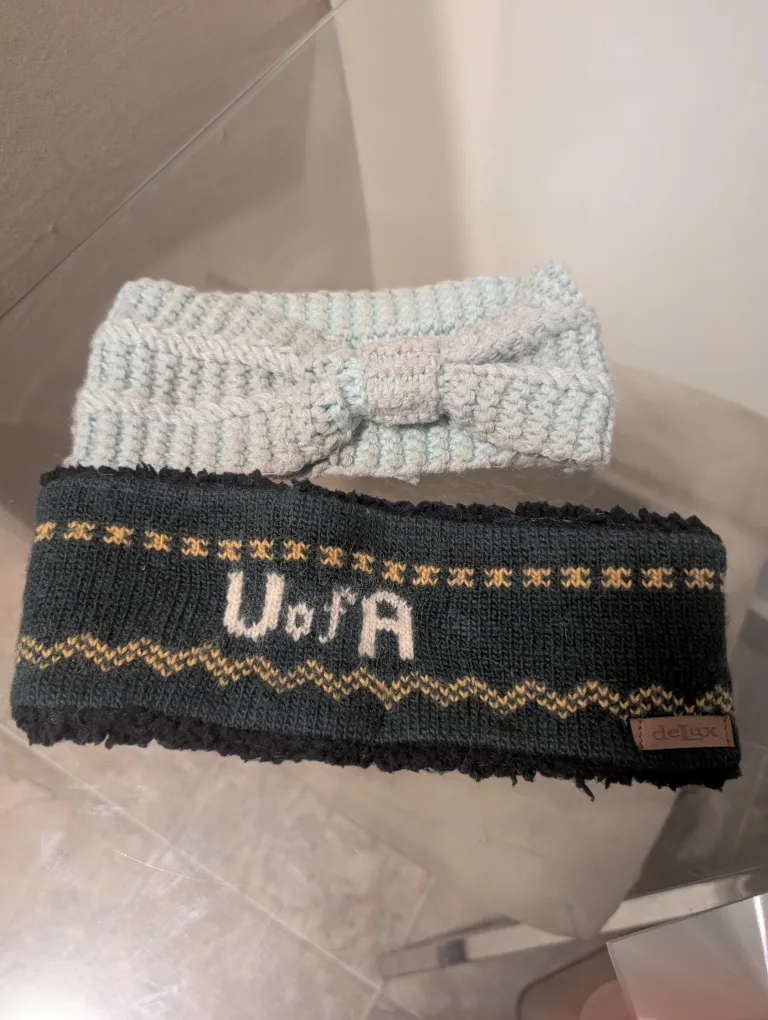 UofA Headband & Light Blue Knit Headband thumbnail