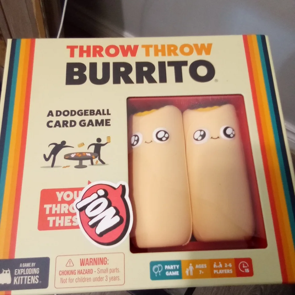 Throw Throw Burrito - Dodgeball Card Game