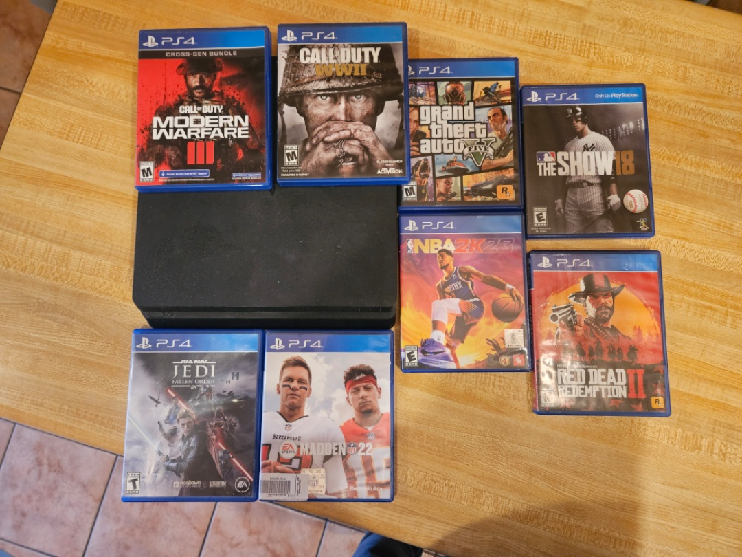 PS4 Game Bundle - Grand Theft Auto, NBA 2K23, More! - photo 2