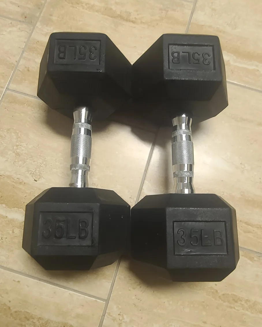 35 LB Dumbbell Set thumbnail