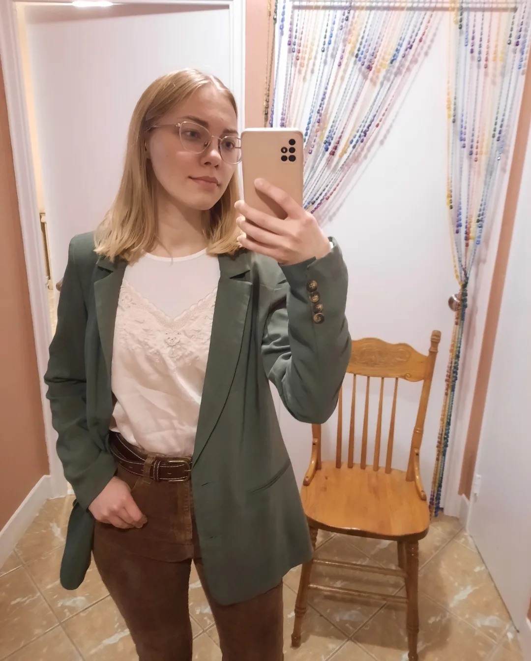 Green Women's Blazer image indicator(8)