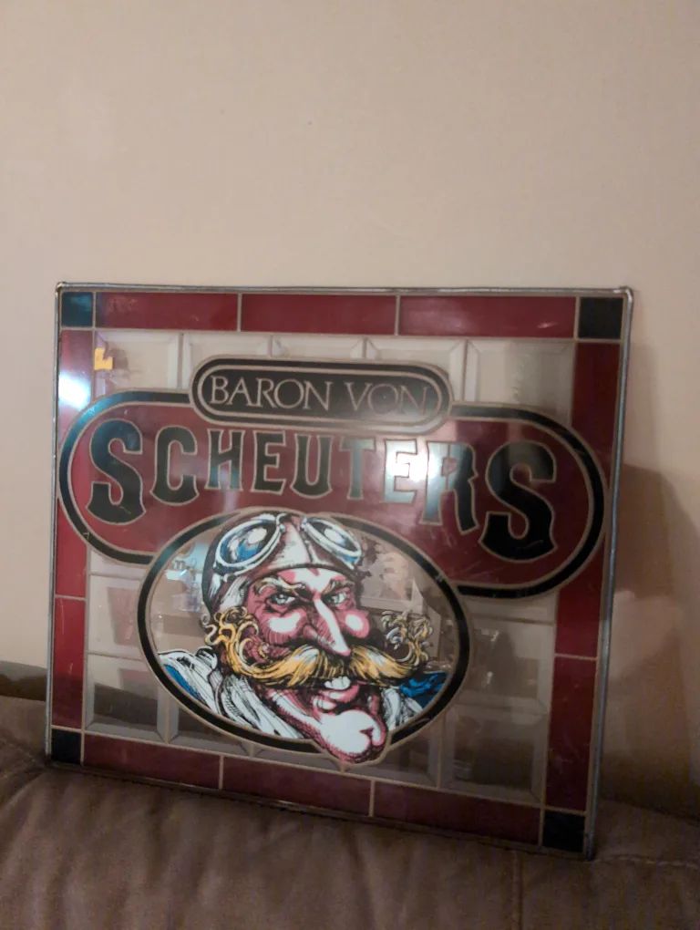 Baron Von Scheuters Stained Glass Sign thumbnail
