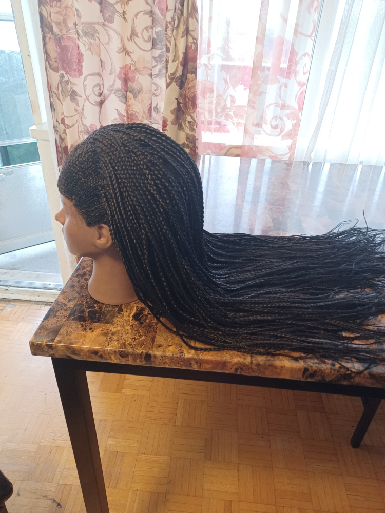 Braided Wig - Black - photo 3