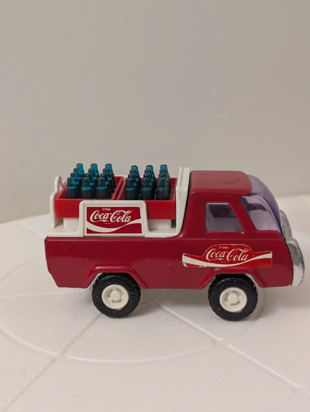 1970s Buddy L Coca Cola Truck w/  Bottle cases #1 thumbnail