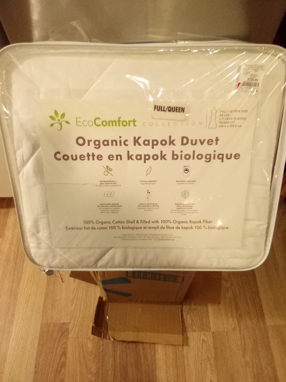 EcoComfort Organic Kapok Duvet Full/Queen Size thumbnail