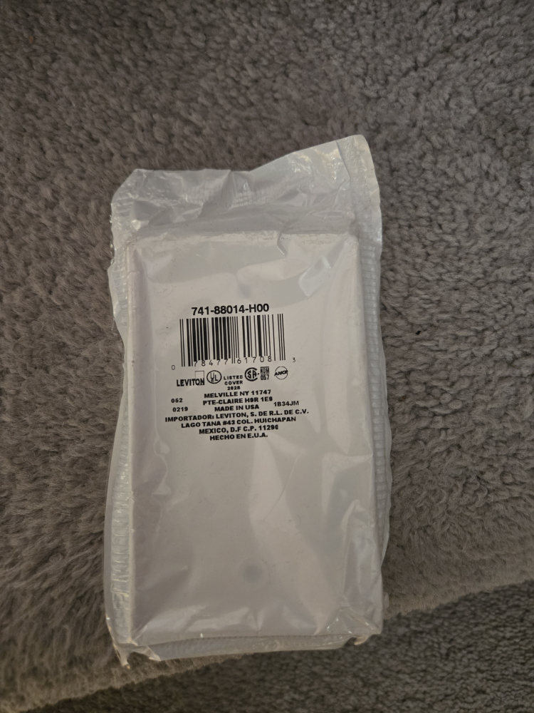 Leviton 741-88014-H00 Wall Plate - New - photo 2