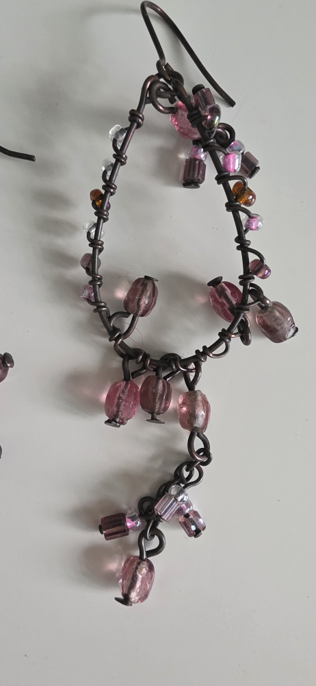 Beaded Dangle Earrings - photo 3