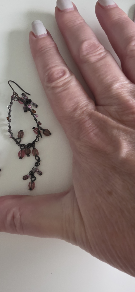 Beaded Dangle Earrings - photo 4