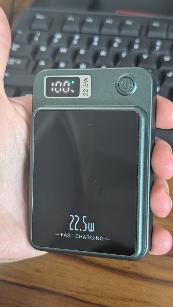 Power Bank 10000mAh 22.5W with wireless