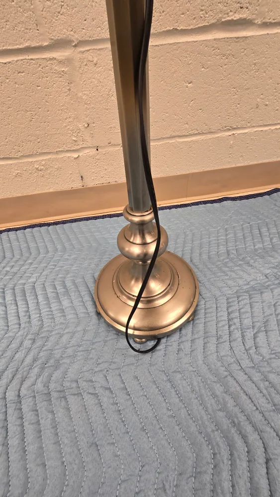 Silver Adjustable Floor Lamp thumbnail