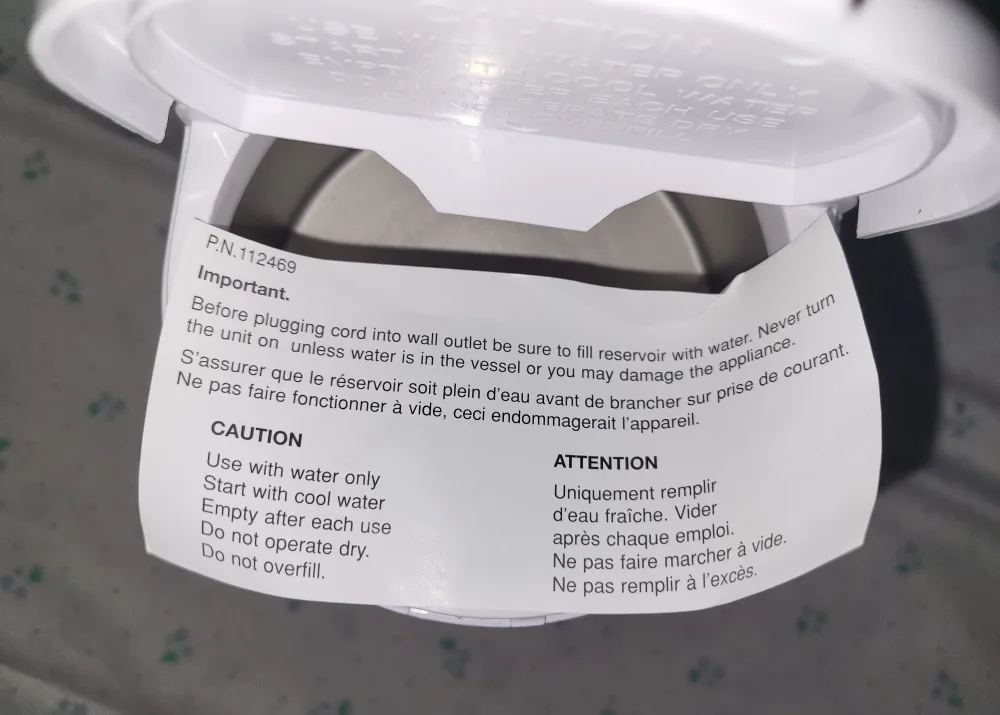 Sunbeam Coffee Dispenser image indicator(5)