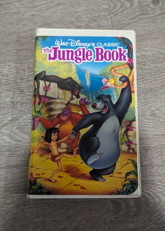 Walt Disney's The Jungle Book VHS Movie thumbnail