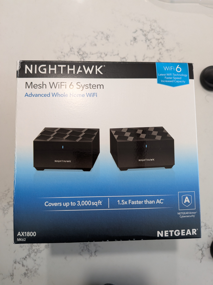 NETGEAR Nighthawk Mesh WiFi 6 System (MK62)