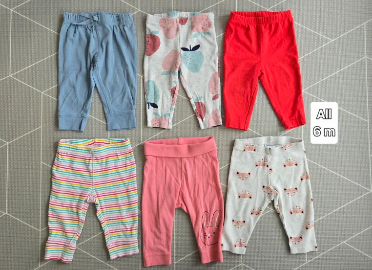 Baby Pants/Leggings Bundle - 6 Months thumbnail