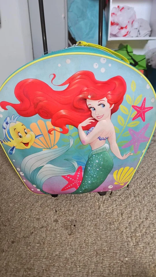Disney's Little Mermaid Rolling Luggage