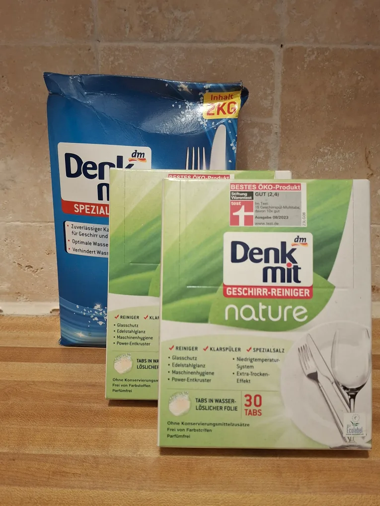 Eco dishwasher salts +30 tabs Denkmit Nature thumbnail