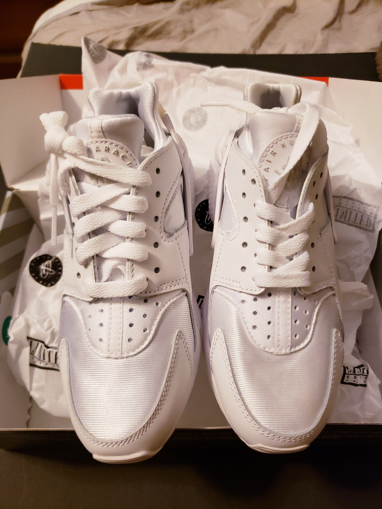New Nike Air Huarache White/Pure Platinum Women's Size 6 - photo 3