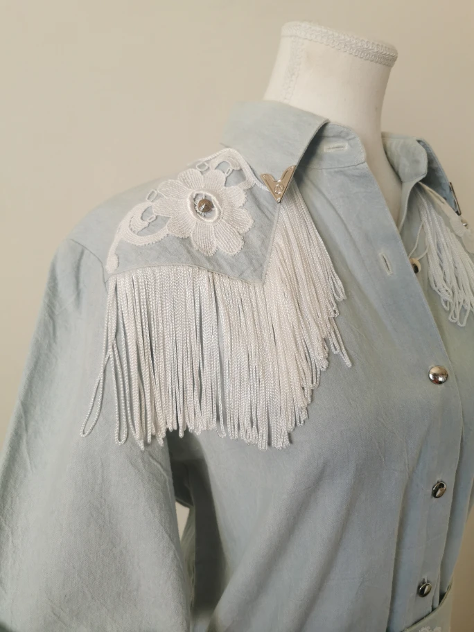 Western Attitude by Lilia Swig Dress Size 11/12 - photo 2