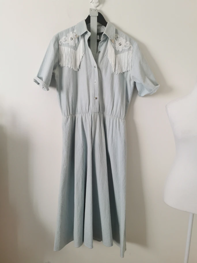 Western Attitude by Lilia Swig Dress Size 11/12 - photo 5