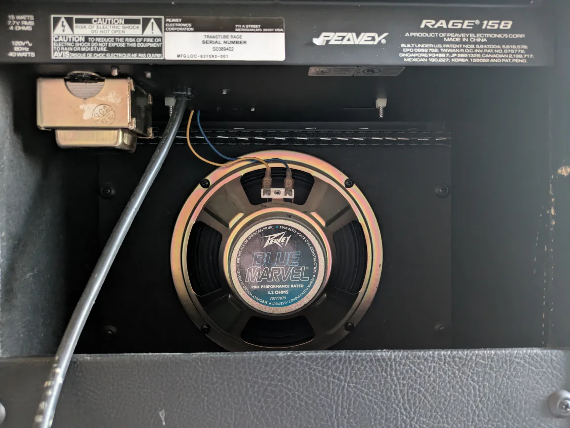 Peavey Rage 158 Transtube Series Guitar Amplifier image indicator(2)