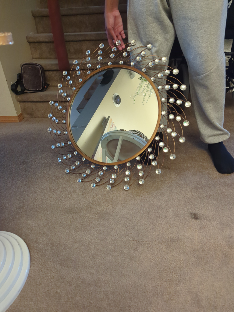 Round Decorative Wall Mirror