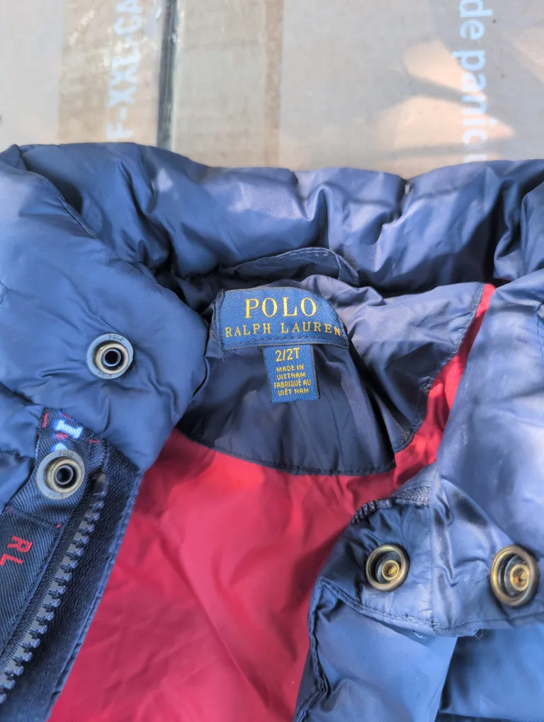 Ralph Lauren Puffer Jacket - Size 2T image indicator(3)