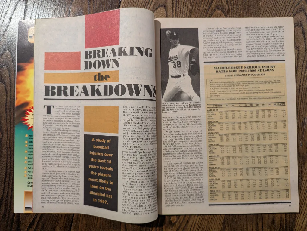 Vintage Fantasy Baseball Guide 1997 image indicator(3)