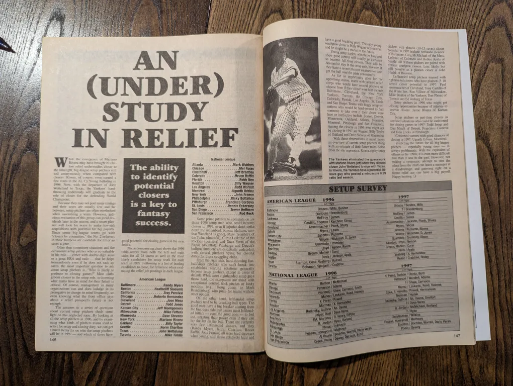 Vintage Fantasy Baseball Guide 1997 image indicator(4)