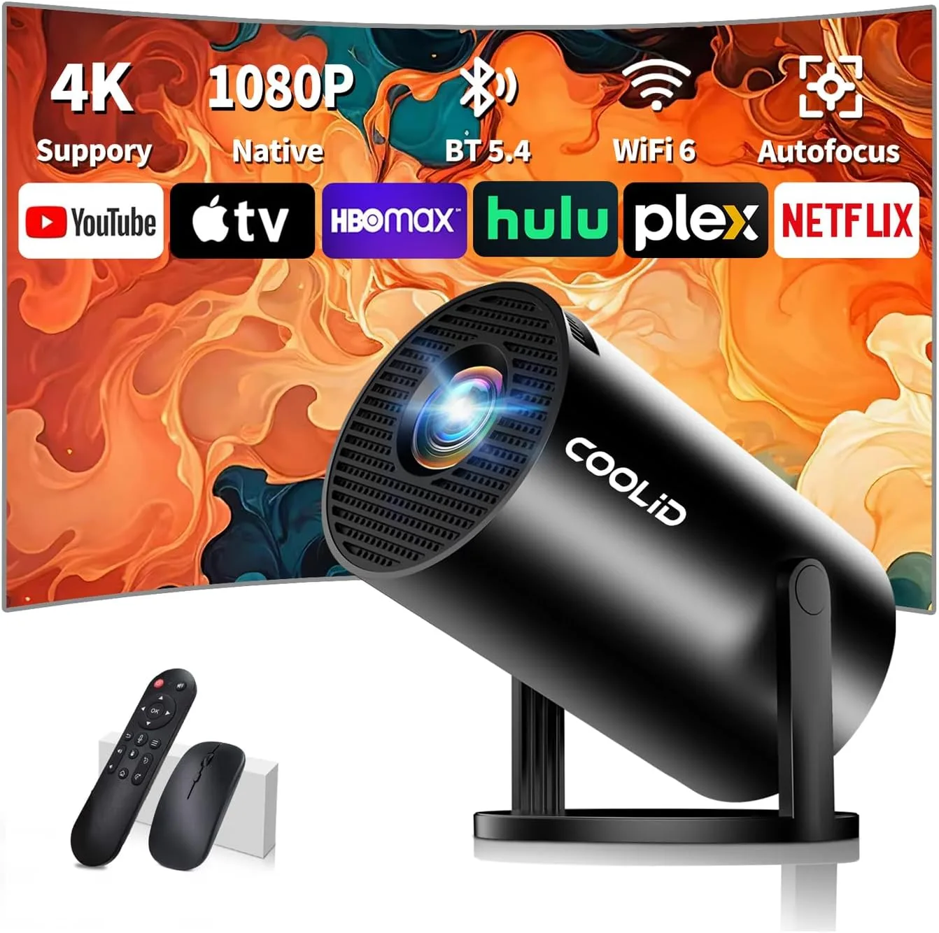 Brand New Smart 4K Projector For Sale thumbnail