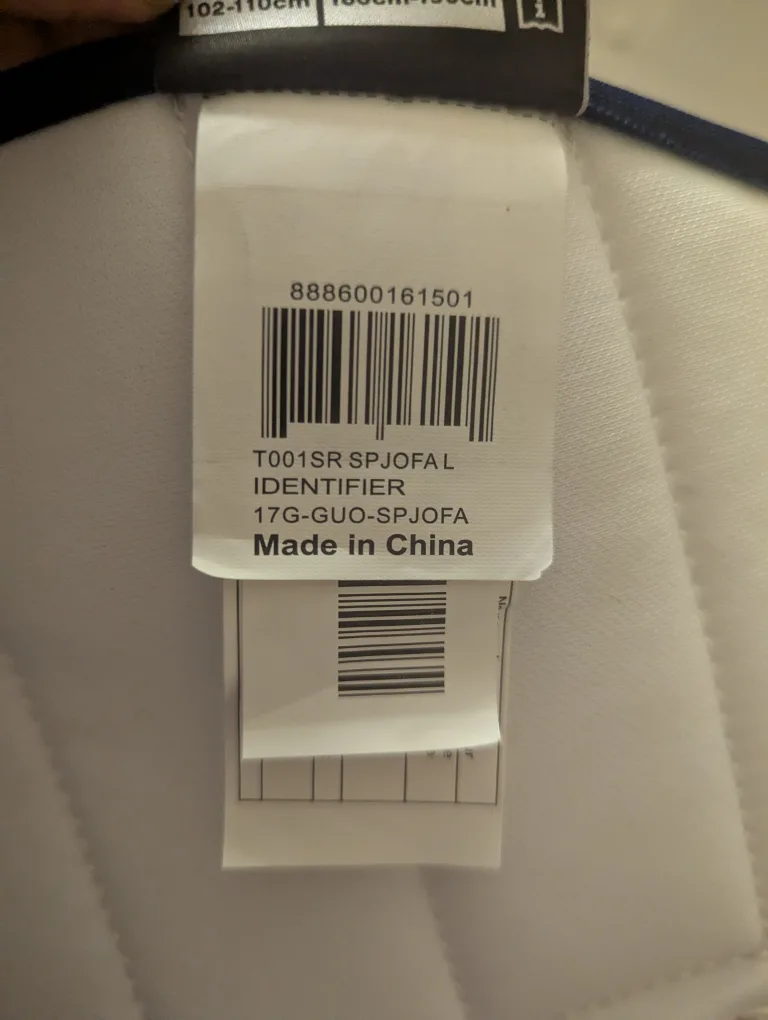 LIKE NEW CCM Jofa Senior LARGE hockey shoulder pads. image indicator(5)