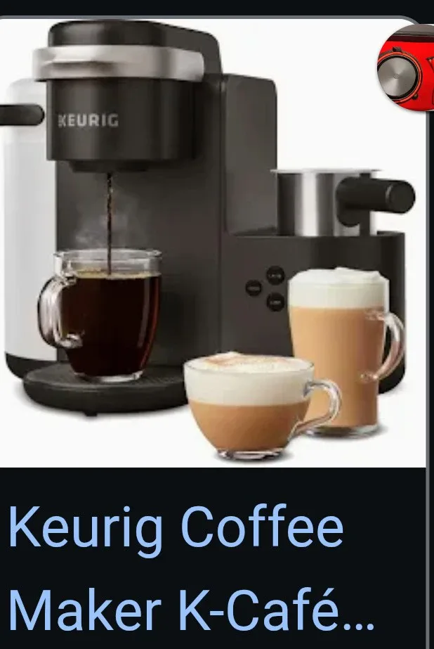 BRAND NEW. Keurig K-Cafe Coffee Maker - Dark Charcoal thumbnail