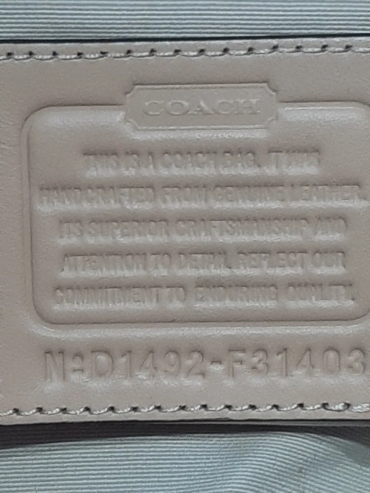 Coach Peyton Nancy Satchel Purse image indicator(5)