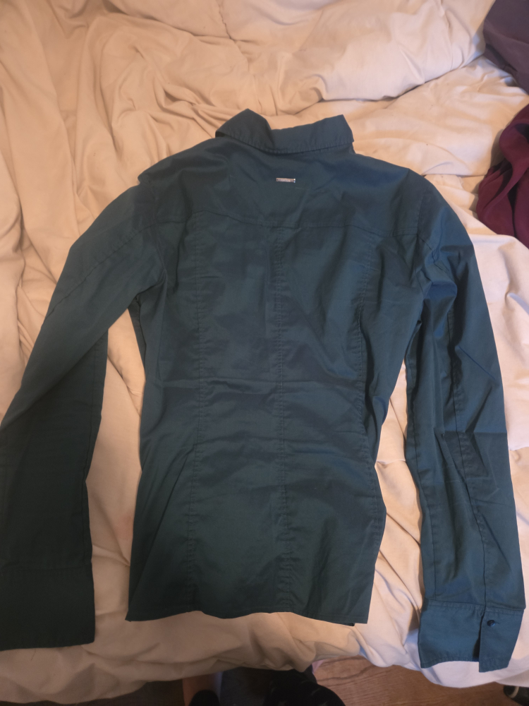 Hugo Boss Teal Button-Down Shirt - photo 3