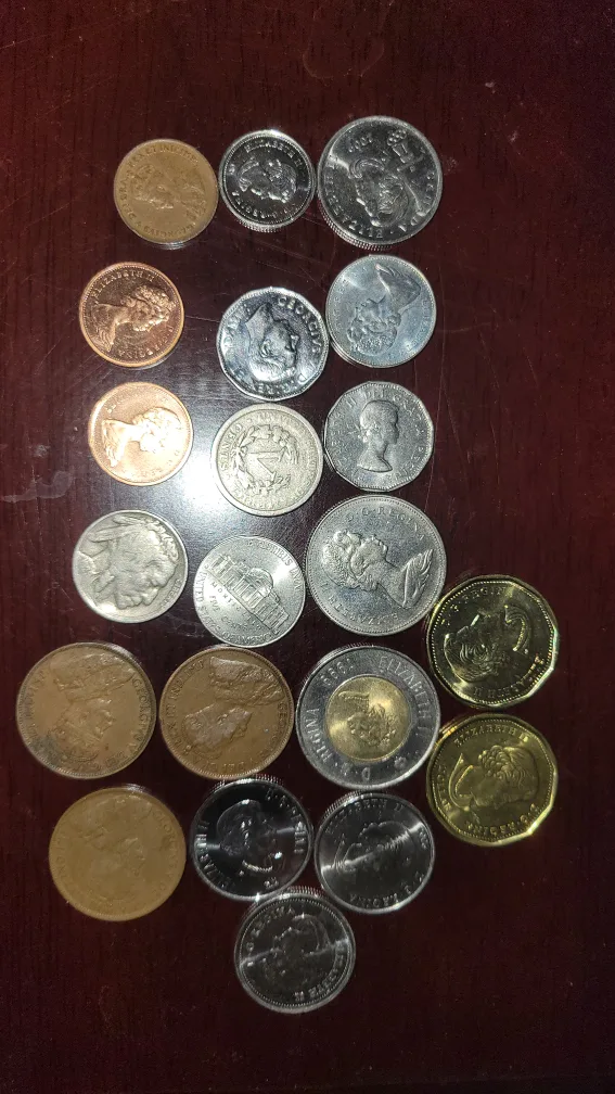Canadian and US coins, some uncirculated image indicator(3)