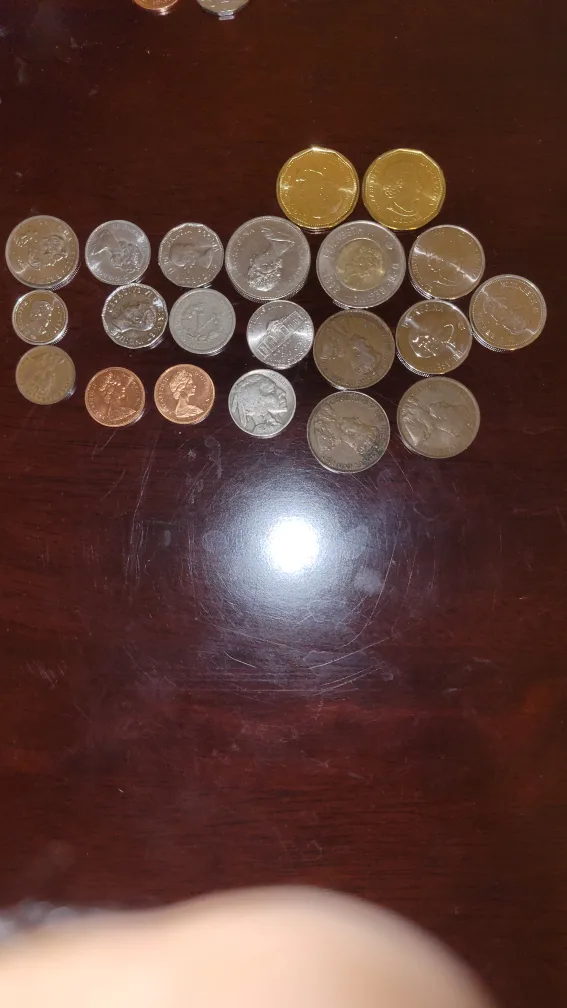 Canadian and US coins, some uncirculated image indicator(4)