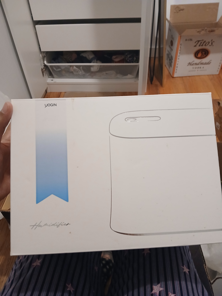 Ultrasonic Humidifier (1.8L, never used)