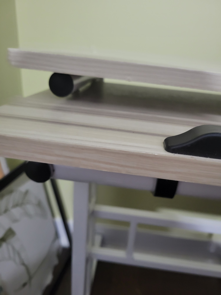 Adjustable Height Rolling Desk - photo 2