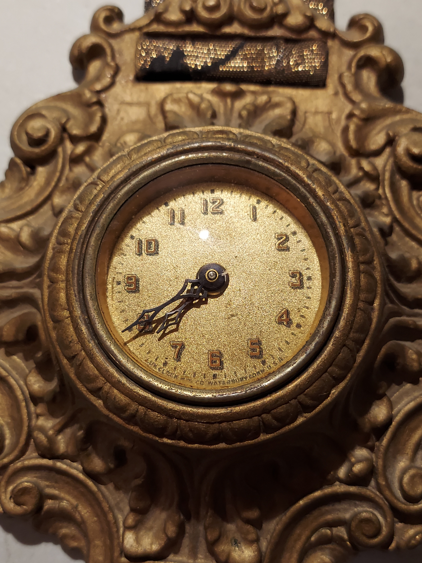 Vintage Gilbert Miniature Wall Clock - photo 3