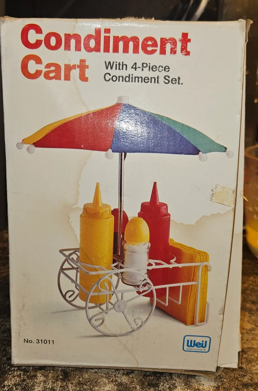 1980s Ketchup and Mustard Caddy thumbnail